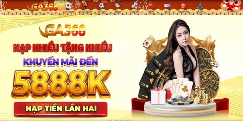 Kho game đẳng cấp tại GA368